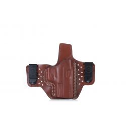 Maximum comfort IWB concealed open top leather holster on air flow platform Classic