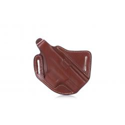 Timeless leather holster for cross-draw