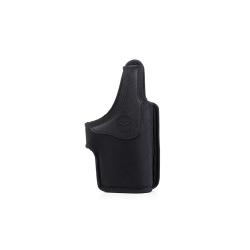 Slim design OWB nylon holster with thumb break and a belt clip