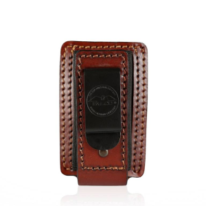 Universal leather single magazine pouch