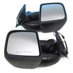 Clearview COMPACT Towing Mirrors, Pair In Black, For Toyota Land Cruiser 80 Series, 1990 - 1997