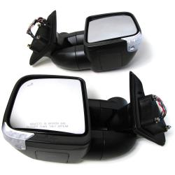 Clearview COMPACT Towing Mirrors For Jeep Grand Cherokee, 2010 - 2021
