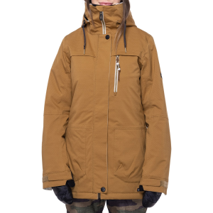 Women's 686 Spirit Insulated Jacket 2023 in Brown size X-Small