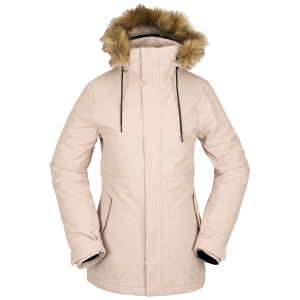 Women's Volcom Fawn Insulated Jacket 2023 in Khaki size X-Small