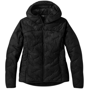 Women's Outdoor Research SuperStrand LT Hoodie 2026 in Black size X-Small | Nylon/Polyester