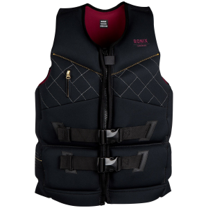Women's Ronix Supernova Capella 3.0 CGA Wake Vest 2025 in Black size Medium | Neoprene