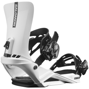 Salomon Rhythm Snowboard Bindings 2026 in White size Medium