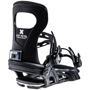 Bent Metal Bolt Snowboard Bindings 2026 in Black size Large | Aluminum