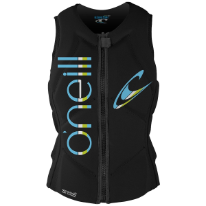 Women's O'Neill Slasher Comp Wakeboard Vest 2025 in Black size 8