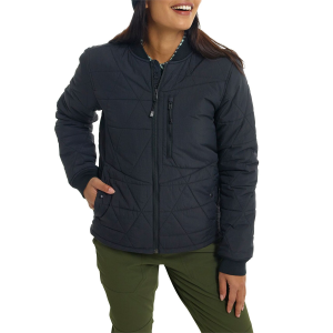 Women's Burton Vers-Heated Insulated Jacket 2024 in Black size Medium | Nylon