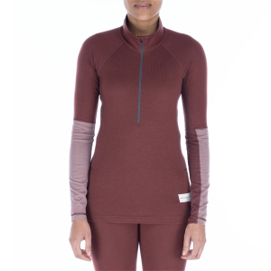 Women's Artilect Flatiron 185 1/4 Zip Top 2023 in Red size X-Small | Nylon/Wool