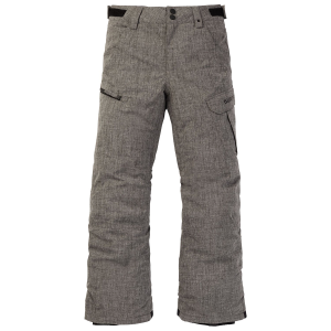 Kid's Burton Exile Cargo Pants Boys' 2024 in Gray size X-Small