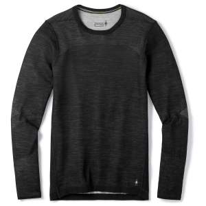 Smartwool Intraknit Thermal Thermal Base Layer Crew Top Men's 2026 in Black size Small | Wool/Elastane/Polyester