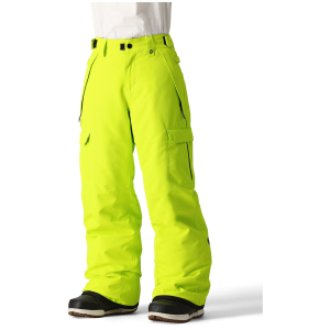 Kid's 686 Infinity Cargo Insulated Pants Boys' 2025 Green in Lime size X-Large