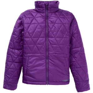 Kid's Burton Vers-Heat Synthetic Insulated Jacket 2025 in Purple size Medium | Nylon