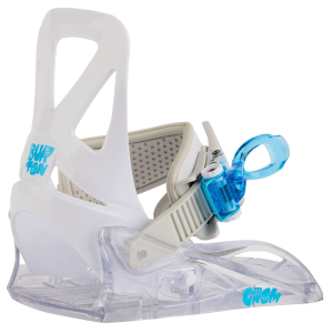 Kid's Burton Grom Snowboard Bindings 2026 in White size Medium