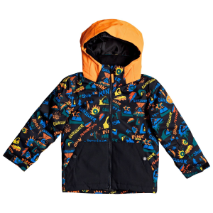 Kid's Quiksilver Little Mission Jacket Toddler Boys' 023 in Black