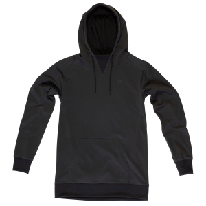 Women's Armada Parker Tech Hoodie in Black size Medium | Cotton