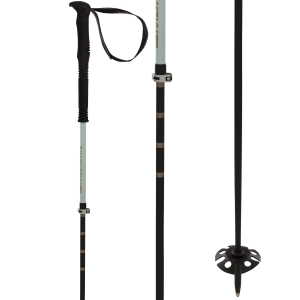 Volkl Touristick AA Adjustable Ski Poles 2026 in White size 110-140 | Aluminum