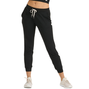 Women's Vuori Performance Joggers 2025 Pant in Black size Small | Spandex/Polyester