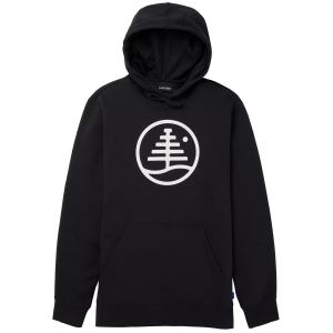 Burton Family Tree Pullover Hoodie Men's 2024 in Black size Small | Cotton/Polyester