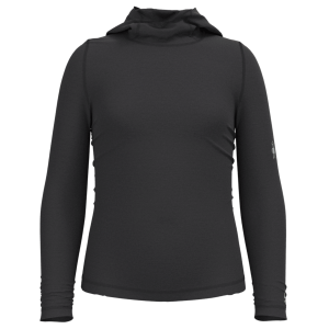 Kid's Smartwool Classic Thermal Base Layer Hoodie 2024 in Gray size X-Small