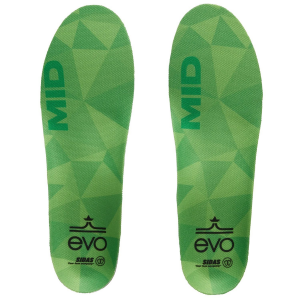 Sidas x evo Winter 3Feet V2 Mid Footbeds 2026 size X-Small | Aluminum