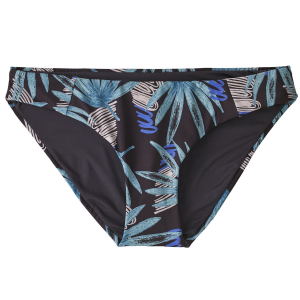 Women's Patagonia Sunamee Bikini Bottoms in Black size 2X-Large | Nylon/Spandex