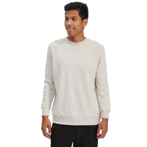 Season Lolo Raglan Crew Sweatshirt Unisex in White size X-Small | Cotton