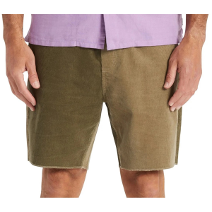 Brixton Madrid II Hemmed Shorts in Green size 2X-Large | Cotton/Polyester