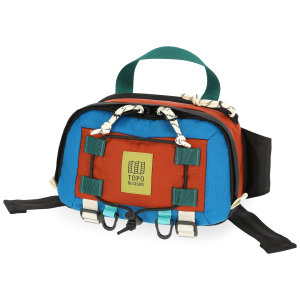 Topo Designs Mountain Hip Pack 2024 in Blue | Nylon