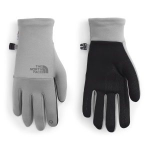 Women's The North Face Etip(TM) Recycled Gloves 2025 in Grey size X-Small | Elastane/Polyester