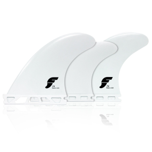 Futures F4 Thermotech Tri Fin Set 2026 in White size Small | Plastic