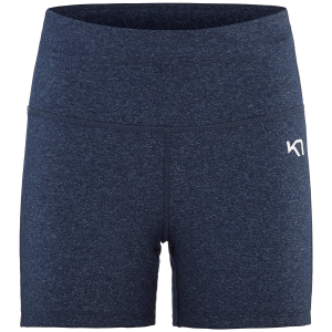 Women's Kari Traa Julie High Waist Shorts in Blue size X-Small | Elastane/Polyester