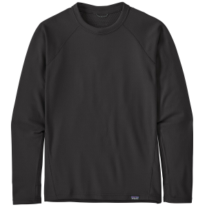 Kid's Patagonia Capilene Midweight Crew 2024 in Black size Small | Polyester