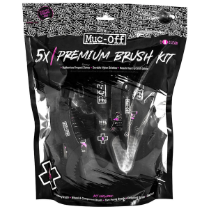 Muc-Off Five Brush Set 2025 size 5 Brushes | Nylon/Rubber