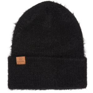 Women's Coal The Pearl Beanie Hat 2026 in Black | Nylon/Leather