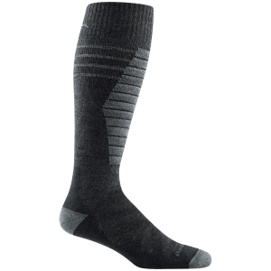 Darn Tough Edge Over-the-Calf Midweight Cushion Socks 2025 in Gray size Medium | Nylon/Spandex/Wool