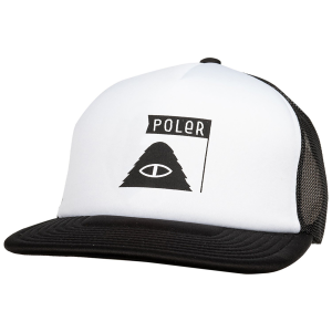 Poler Summit Trucker Hat in Black