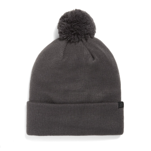 evo Pom Beanie Hat in Gray | Acrylic