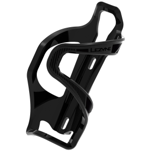 Lezyne Flow Side Loader Bottle Cage 2025 - Left Hand in Black