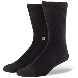Stance Icon Socks 2026 in Black size X-Large