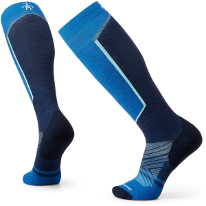 Smartwool Targeted Cushion OTC Socks 2026 in Blue size Medium | Nylon/Wool/Elastane