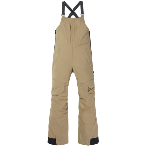 Women's Burton AK 2L GORE-TEX Kimmy Bib Pants 2024 in Khaki size X-Small | Nylon