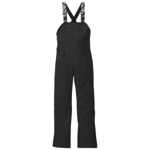 Women's Outdoor Research Carbide Plus Bib 2024 in Black size X-Large | Nylon