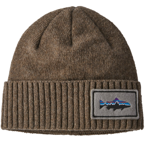 Patagonia Brodeo Beanie Hat 2025 in Brown | Nylon/Wool