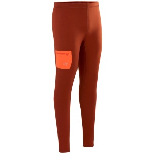 Arc'teryx Rho Heavyweight Bottoms Men's 2025 Red size Large | Nylon/Elastane/Polyester