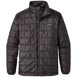 Kid's Patagonia Nano Puff Brick Quilt Jacket 2025 in Black size Medium