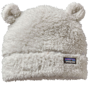 Kid's Patagonia Furry Friends Hat Toddlers' 2025 in White size 12M | Polyester