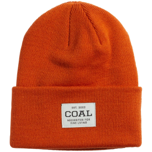 Coal The Uniform Beanie Hat 2025 in Orange | Acrylic/Polyester